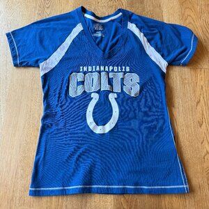 Indianapolis Colts Women's Top V-Neck Size Small